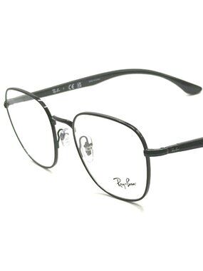 NEW RAY BAN RB 6477 2509 Polished Black Unisex Eyeglasses 51mm 19 145